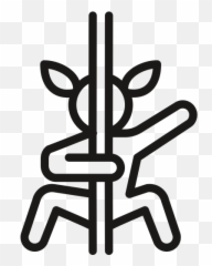Dancing pole icon - Emoticon Pole Dance Emoji
