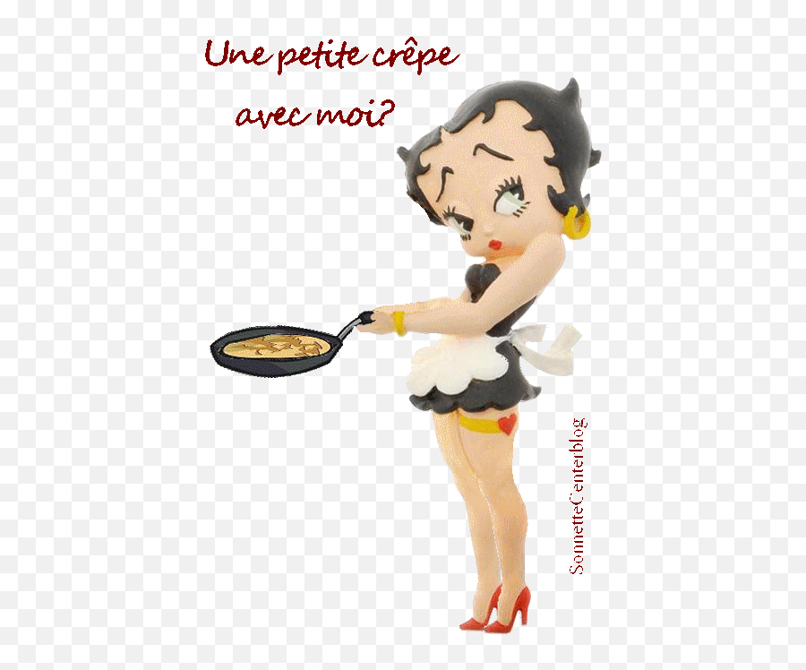 Gifs Animés - Betty Boop Con Pastel Emoji,Jiffpom Emoji