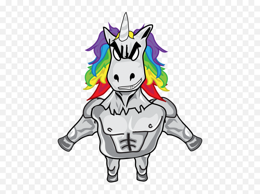 Charactersmanrainbow Hairspritesunicorn - Free Image Unicorn Crazy Emoji,Unicorn Emoticons