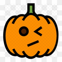 Smiley Icon - Icon Emoji,Pumpkin Emoticon