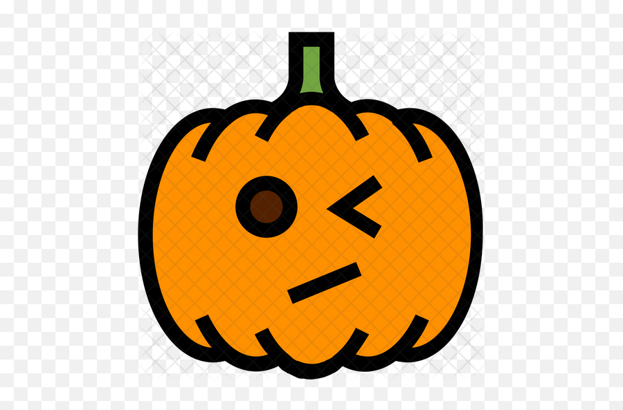 Smiley Icon - Icon Emoji,Pumpkin Emoticon