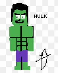 Pixilart - Art Emoji,Hulk Emoji