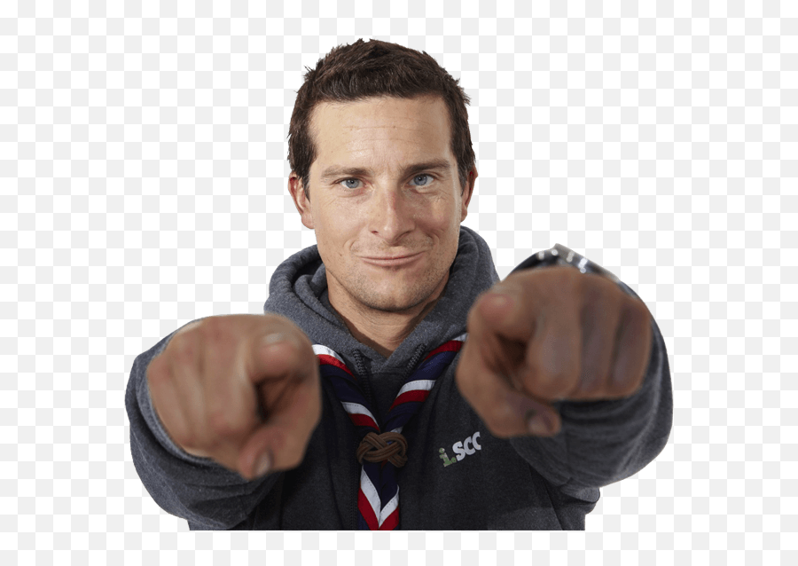 Surrey Scout County Skills For Life - Transparent Bear Grylls Png Emoji,Boy Scout Emoji