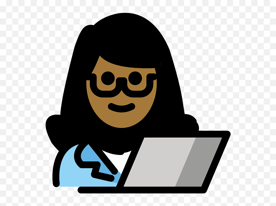 Woman Technologist Emoji Clipart Free Download Transparent - Clip Art,Free Clip Art Emojis