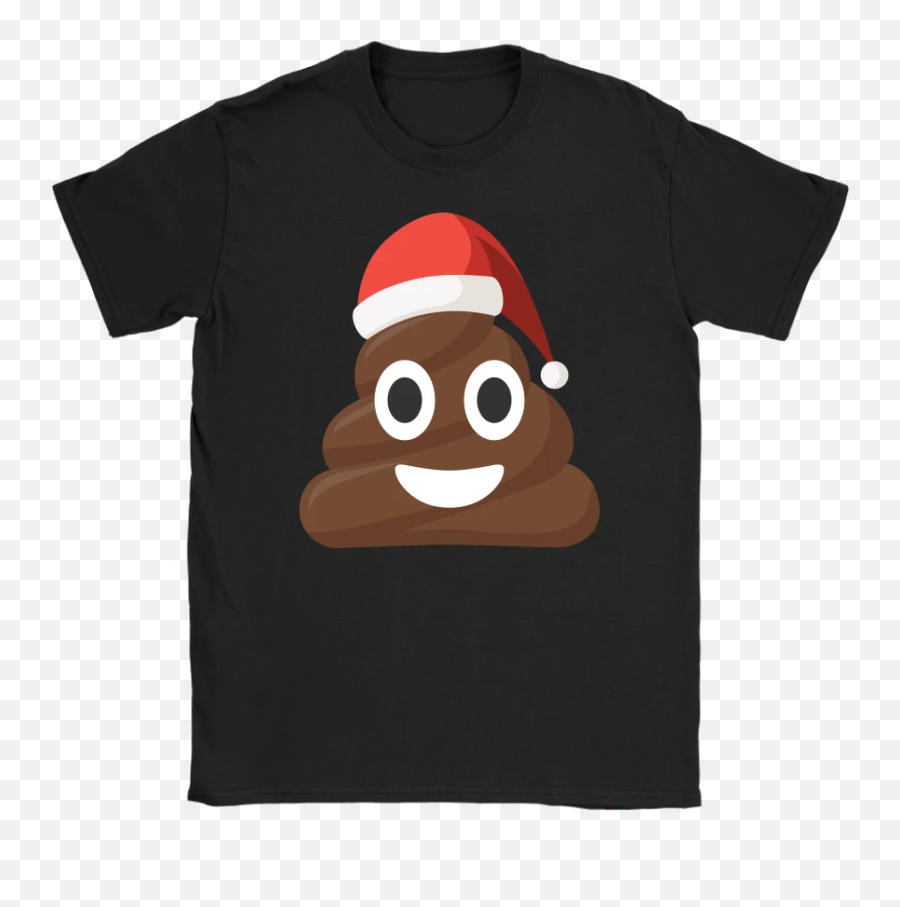 Funny Christmas Poop Emoji Santa Hat Shirts U2013 Customizedclothing - Rick Albert Einstein Shirt,Christmas Hat Emoji