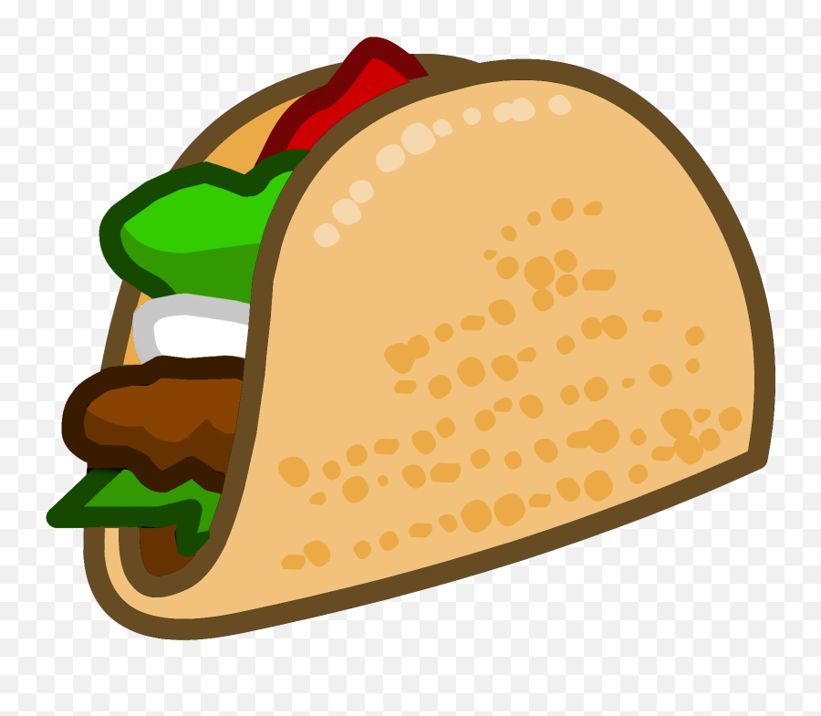 Mexican Taco Clipart Transparent - Taco Clipart Png Emoji,Nachos Emoji