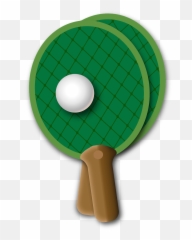 Table Tennis Ping - Pong Emoji