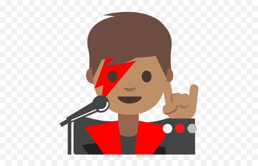 Medium Skin Tone Emoji - Emoji,Singer Emoji