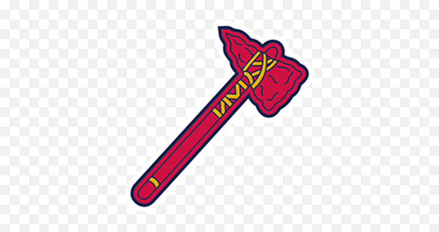 Atlanta Braves Emoji Transparent Png - Clipart Atlanta Braves Tomahawk,Axe Emoji