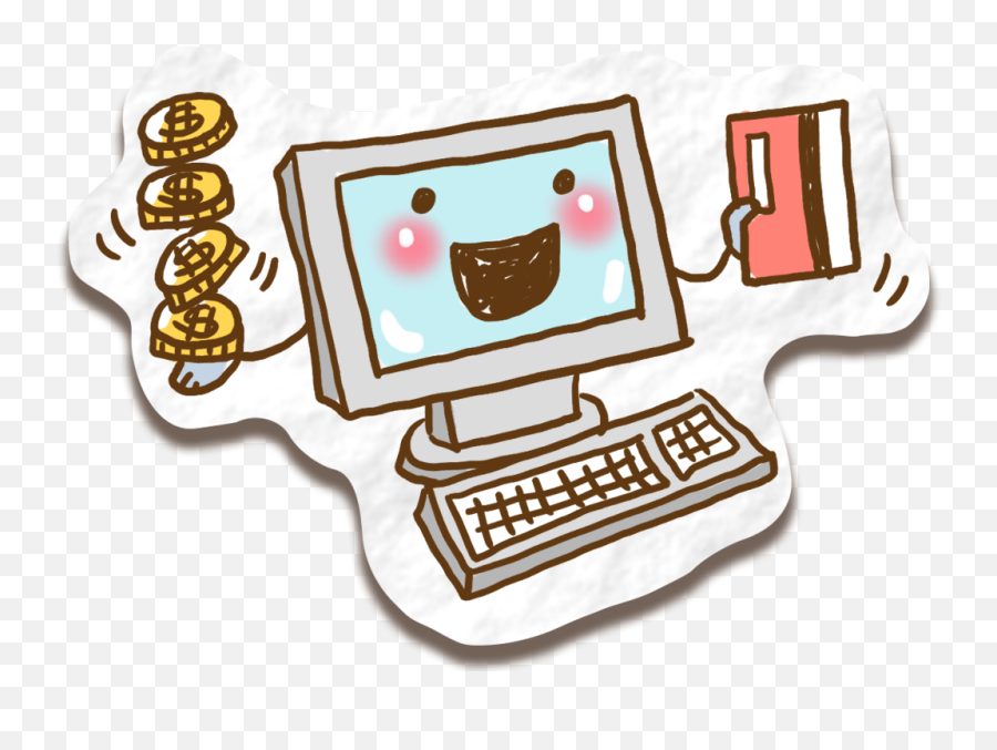 Drawing Keyboard Cartoon Transparent - Cartoon Drawings Of A Computer Emoji,Batman Emoji Keyboard