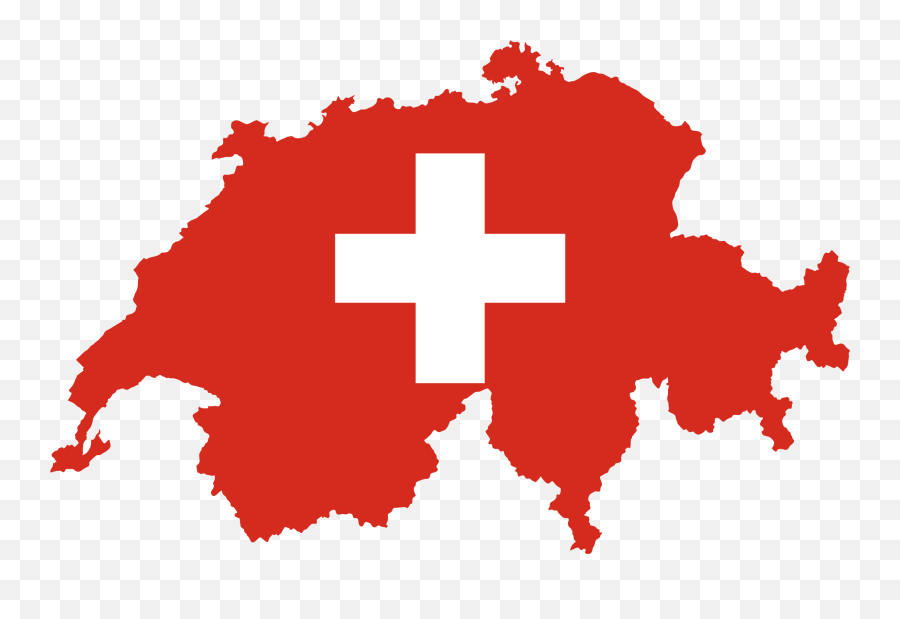 Switzerland Map Flag - Switzerland Flag In Country Emoji,Confederate Flag Emoji