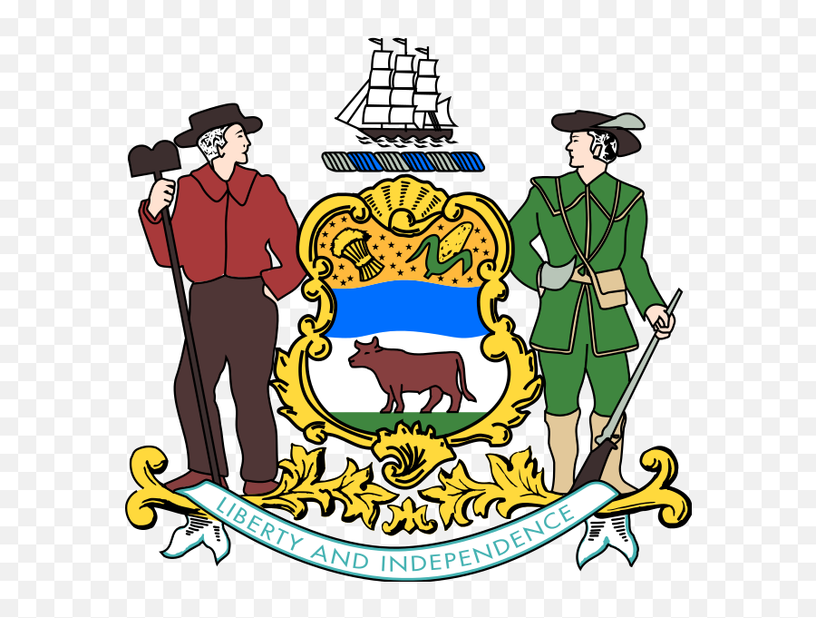 Coat Of Arms Of Delaware - Delaware Coat Of Arms Emoji,Memorial Day Emojis