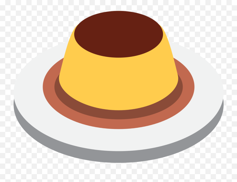 Twemoji 1f36e - Custard Emoji,Emoji Cake