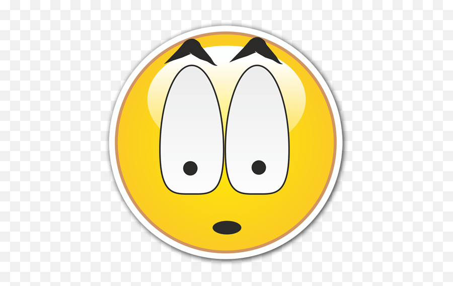 Sticker Surprised Emoticon - Emoticon Emoji,Surprised Emoticon