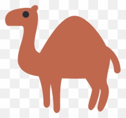 Twemoji2 1f42a - Twitter Camel Emoji