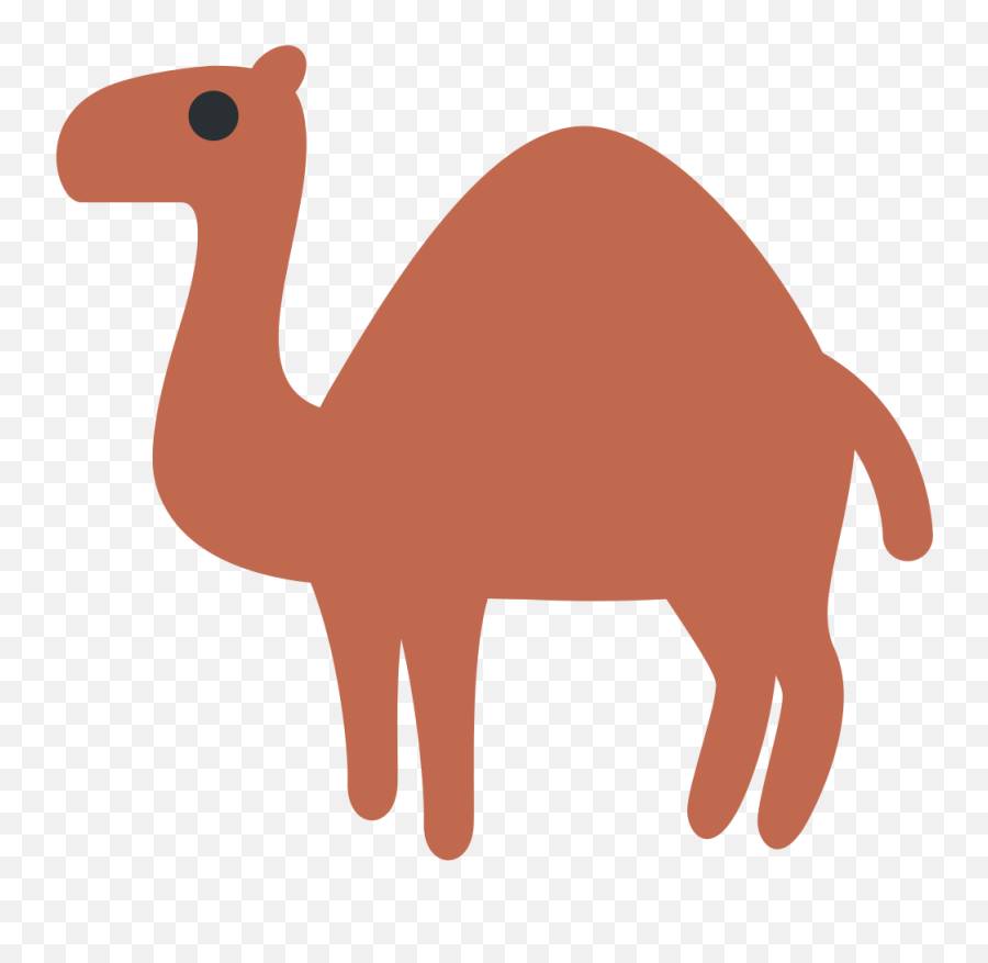 Twemoji2 1f42a - Twitter Camel Emoji,Funny Emoji Art