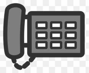 Phone Clip Art Vector Free - Desk Emoji