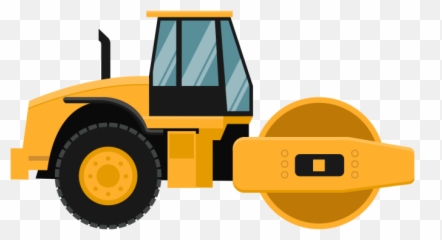 Hd Road Roller Png Image Free Download - Cartoon Construction Truck Png Emoji,Construction Equipment Emoji