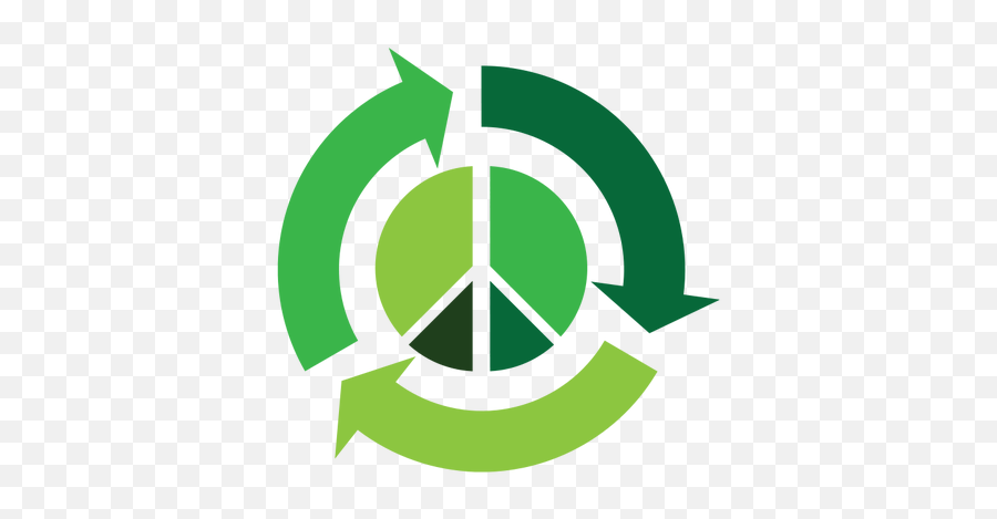 Eco Peace Vector Icon - Eco Emoji,Facebook Emoticons Peace Sign