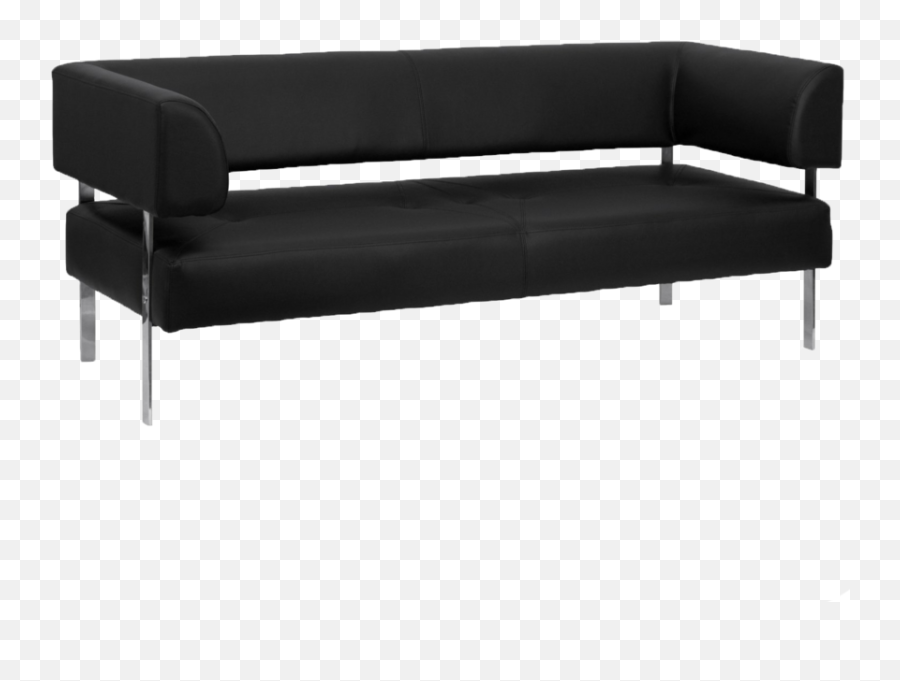 Black Leather Sofa 3 Psd Official Psds - Studio Couch Emoji,Sofa Emoji