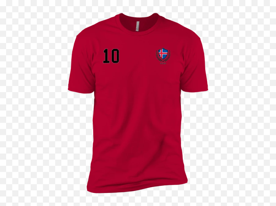 Iceland Soccer Jersey Style Tshirt Emoji,Soccer Emoji Shirt