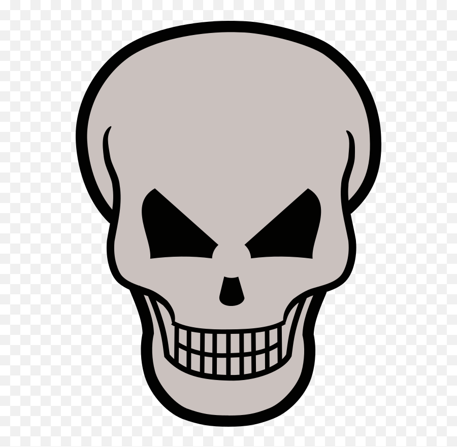 Clipart Skeleton Face Clipart Skeleton - Skull And Crossbones Emoji,Skull Face Emoji