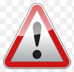Warning Triangle Clipart - Warning Sign Transparent Png Emoji,Red Alert Emoji