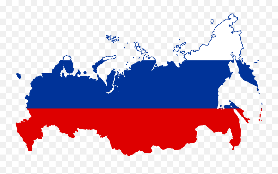 Flag - Russia Map With Flag Emoji,Soviet Union Flag Emoji