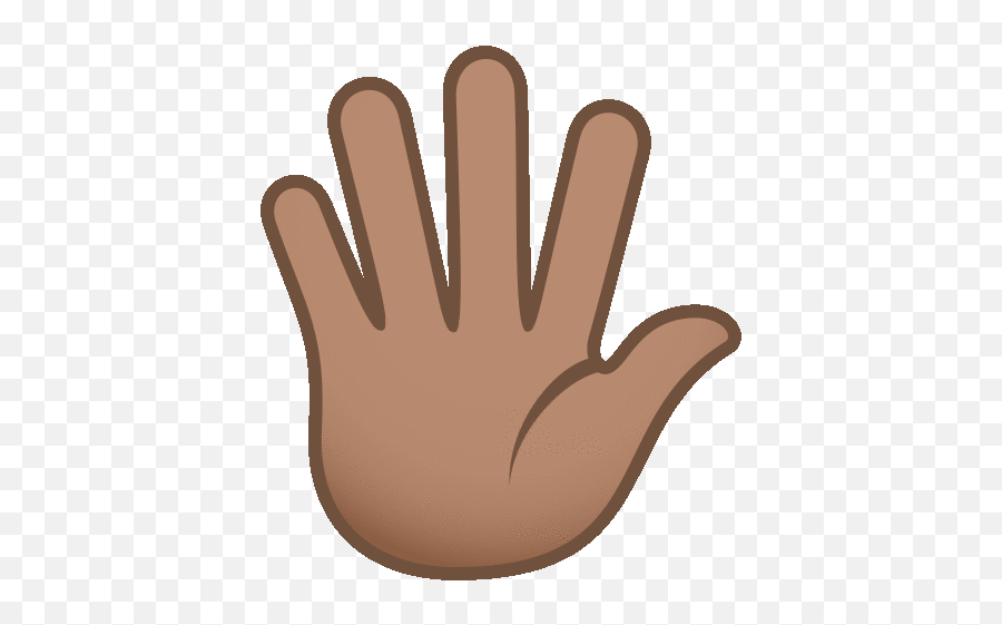 Raised Hand Joypixels Gif - Waving Goodbye Emoji,Raised Hands Emoji