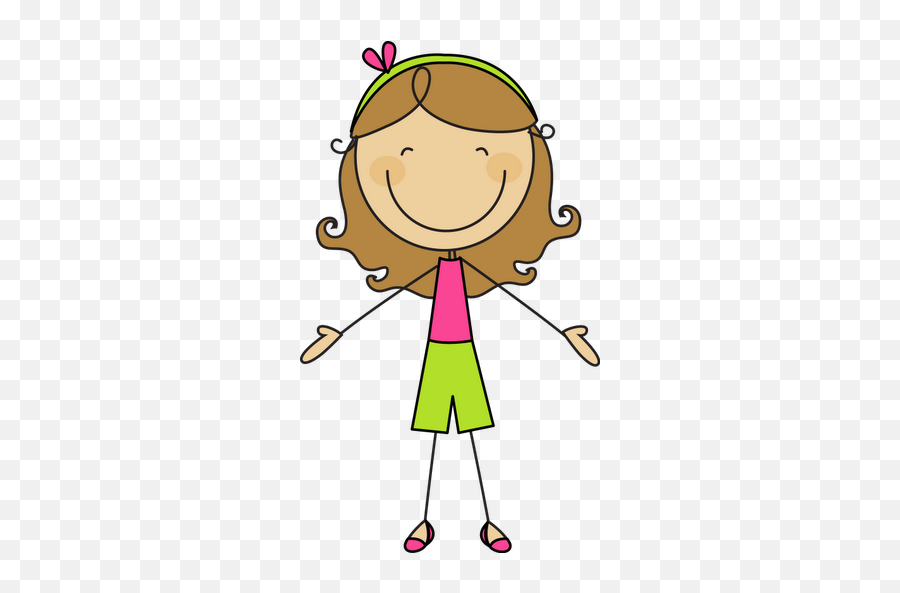 Palitos Stick Kids - Teacher Stick Figure Clipart Emoji,Emoji Stick Figure