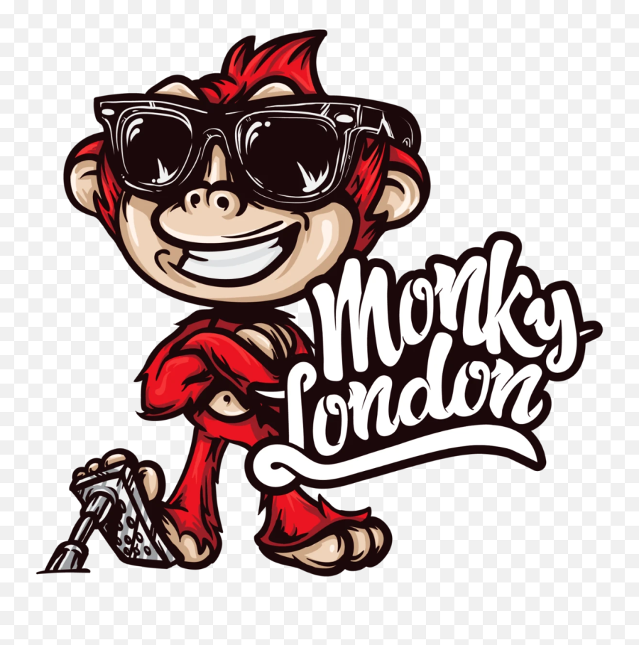 Monky London - Official Shop Monkey London Decal Emoji,London Emoji