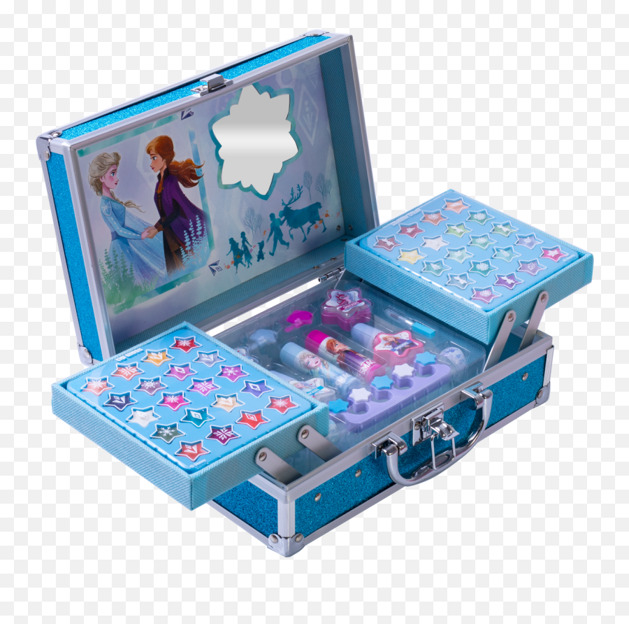 Lip Smacker Disney Frozen Ii Train Case - Disney Frozen 2 Lip Smackers Emoji,Train Emoji Transparent
