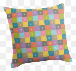Emoji Emoticon Pattern Illustration - Cushion,Emoji Tote Bag