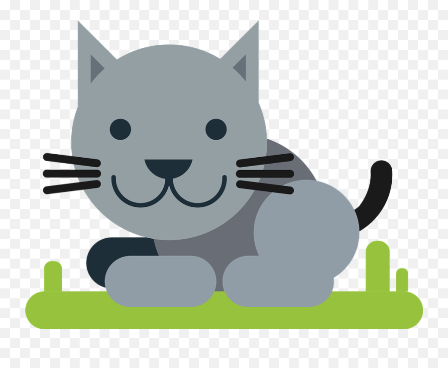 Cat Animal Comic - Animales Con Figuras Geómetricas Emoji,Cat Emoticons Text