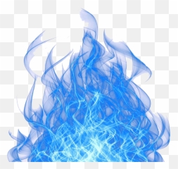 Free Cliparts Png - Transparent Background Blue Flame Emoji