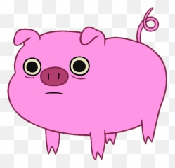 Pig - Pig From Adventure Time Emoji,Flying Pig Emoji