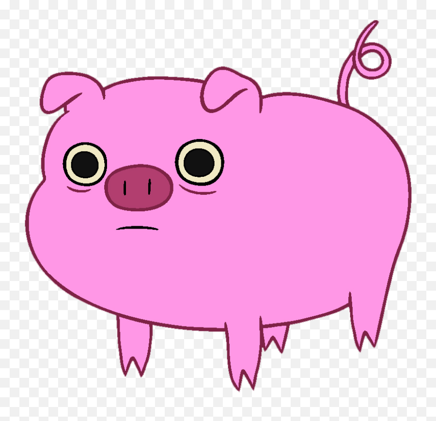 Pig - Pig From Adventure Time Emoji,Flying Pig Emoji