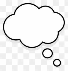 Thinking Cloud - Thinking Cloud Png Emoji,Thought Cloud Emoji - free ...