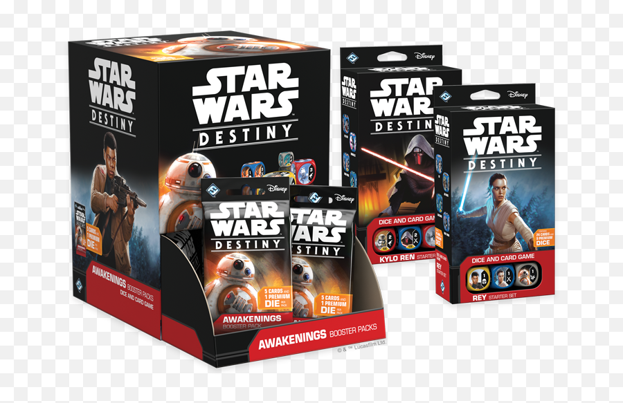 Star Wars Destiny Transparent Png - Star Wars Destiny Awakenings Booster Box Emoji,Star Wars Emoji Game