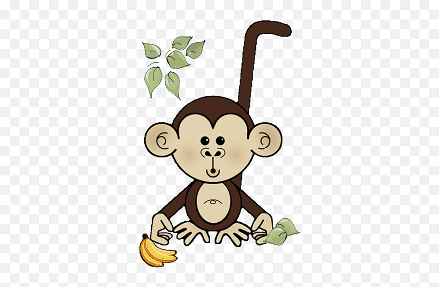 Birthday Monkey Clipart - Baby Shower Monkey Clip Art Emoji,Sock Monkey Emoji