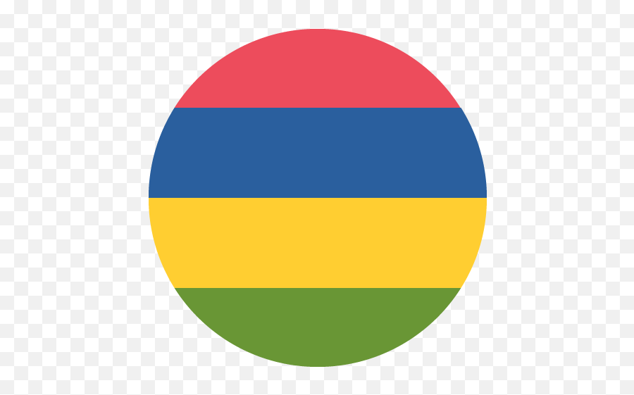 Flag Of Mauritius Emoji For Facebook Email Sms - Circle,Hole Emoji