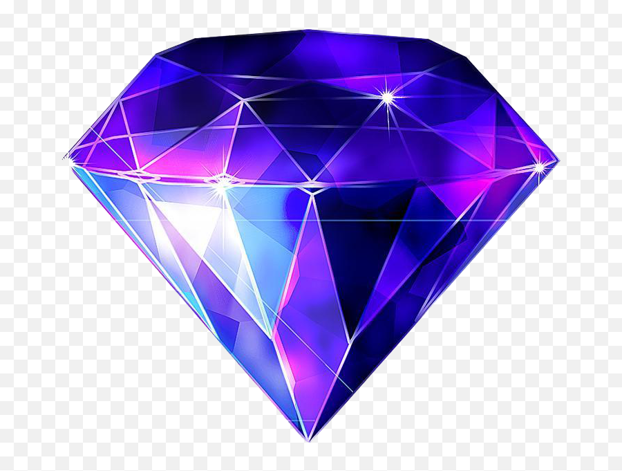 Diamond Diamonds Gem Jewl Freetoedit - Purple And Blue Diamond Emoji,Gem Emoji