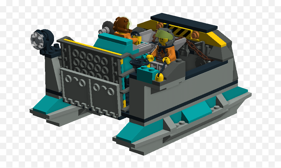 Cargo Cruiser - Mocs Rock Raiders United Lego Emoji,Gator Emoji