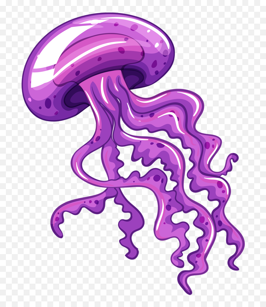 Jellyfish Clipart Png - Clipart Jelly Fish Emoji,Jellyfish Emoji