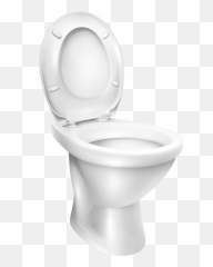Transparent Toilet Clipart Png - Bowl Emoji