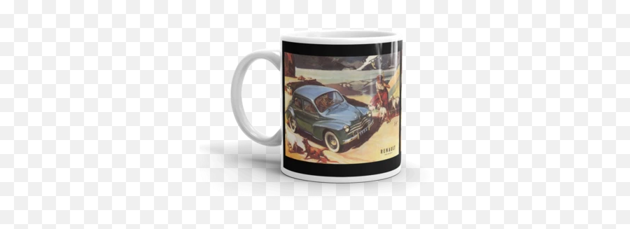 Mug Gifts - Car Posters Emoji,Car Grandma Flower Emoji