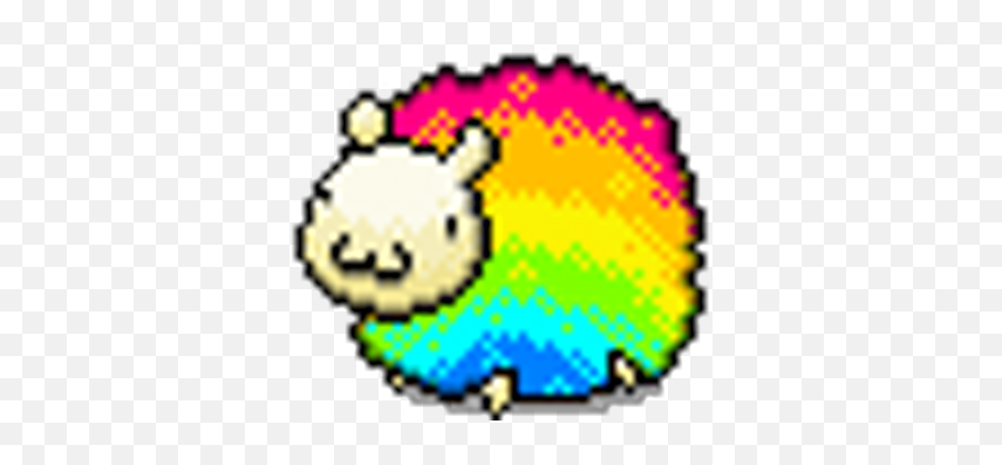 If You Click It Ill Kilk Yours Http - Reggie The Rainbow Sheep Emoji,Sheep Emoticon