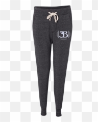 31082f 3b Ladies Fleece Jogger - Sweatpants Emoji