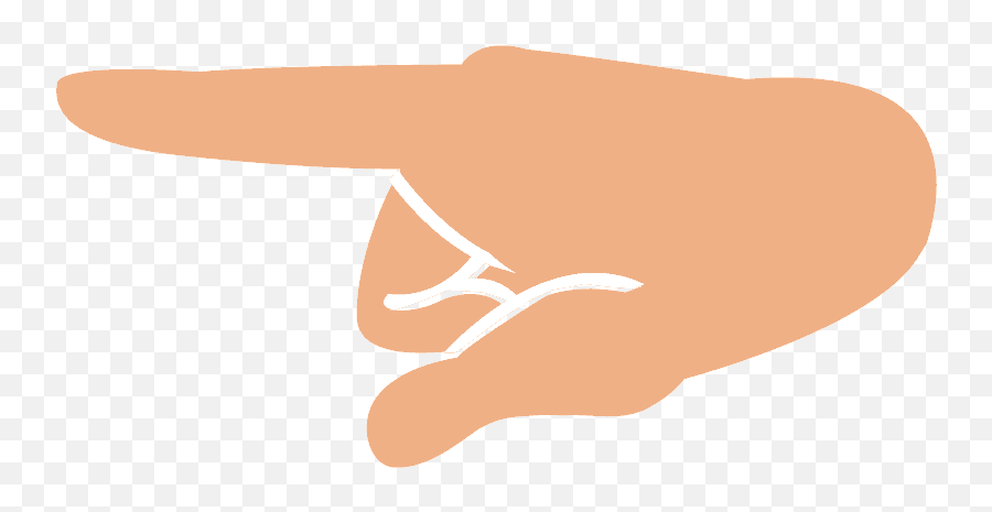 Pointing Finger Emoji Clipart - Illustration,Pointing Finger Emoji Png