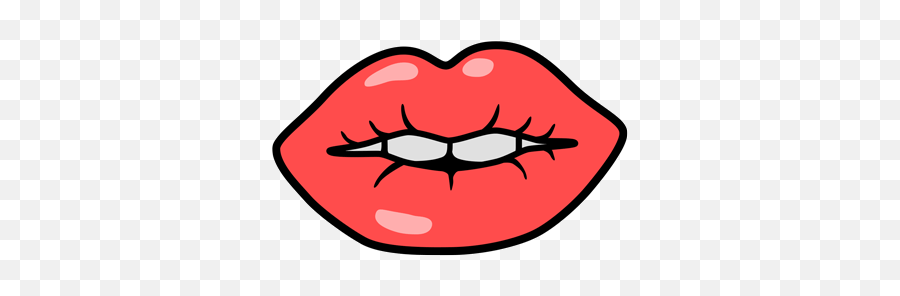 Top Mr Kissable Lips Stickers For - Clip Art Emoji,Licking Lips Emoticon